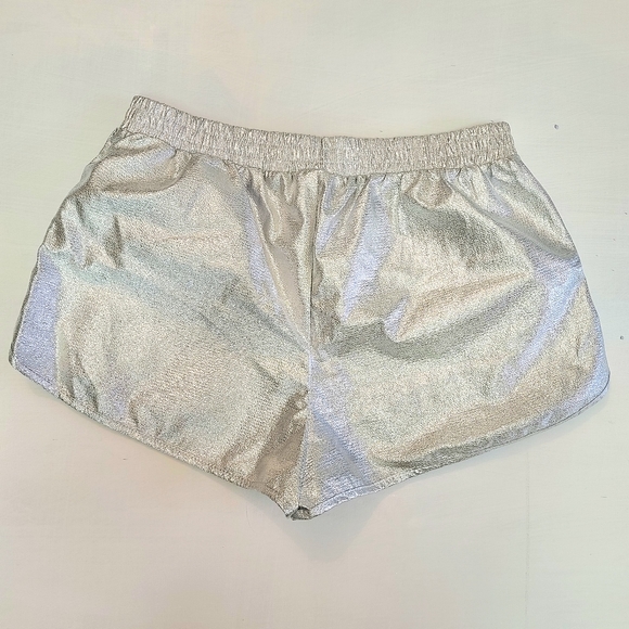 Silver Leme' Running Shorts! - Picture 3 of 4